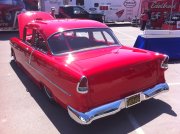 Red 1956 Chevrolet Bel Air